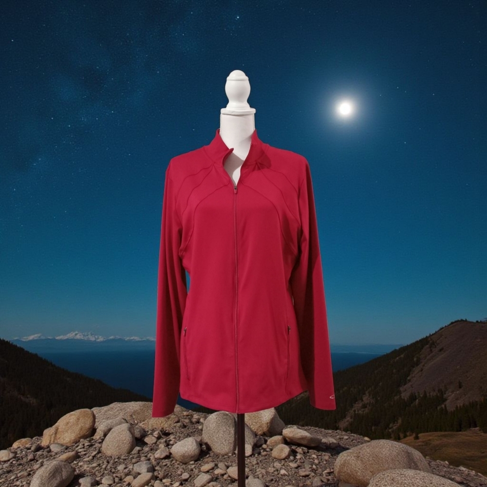 Champion Women's Red Jacket XXL‎ NWT FULL ZIP FRONT